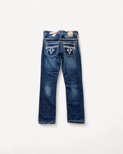 ROCK REVIVAL JEANS W34 L32 #RR19