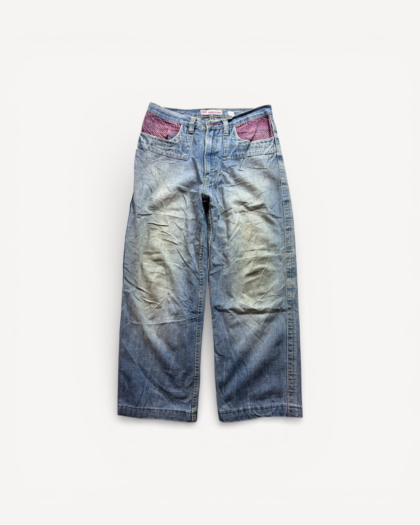 JAPANESE EMBROIDERED DENIM W31 L32 #JAP7