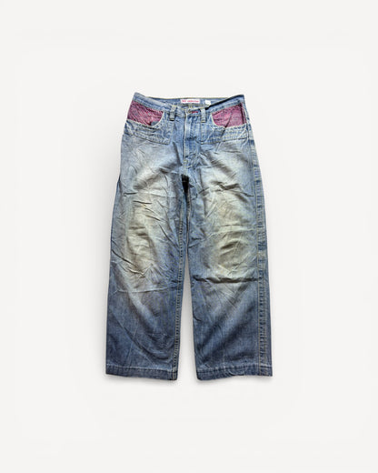 JAPANESE EMBROIDERED DENIM W31 L32 #JAP7