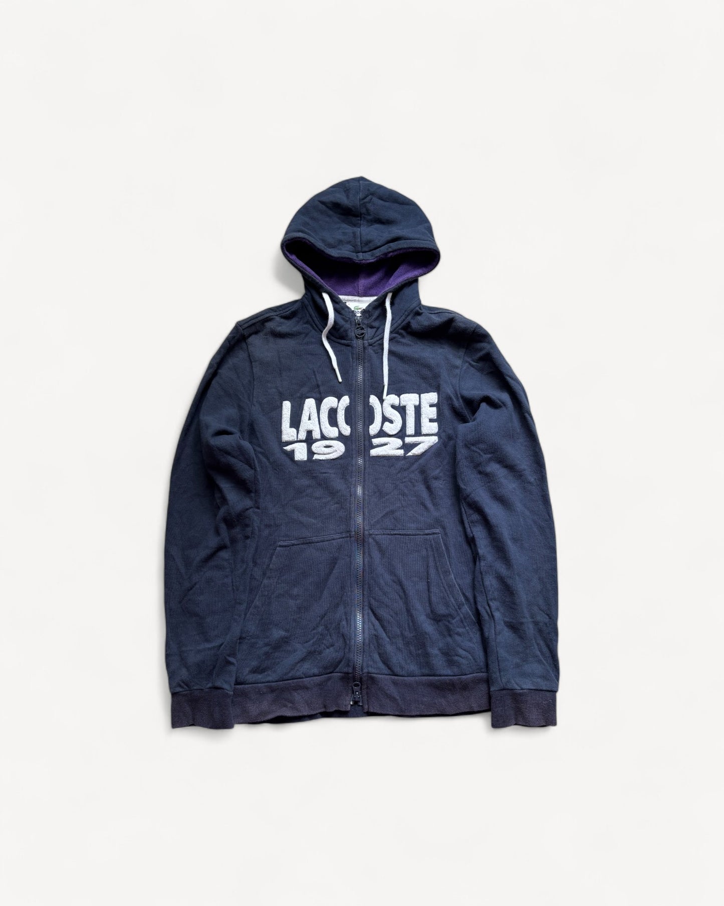 LACOSTE ZIP UP HOODIE (S)