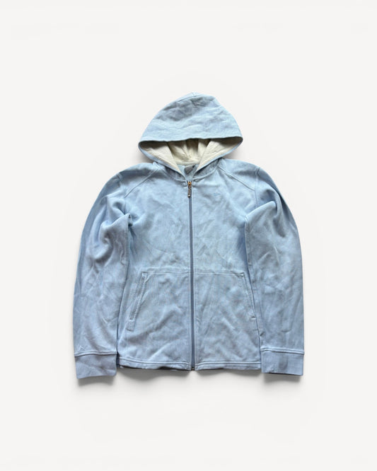 NIKE BABYBLUE ZIP UP HOODIE (L)