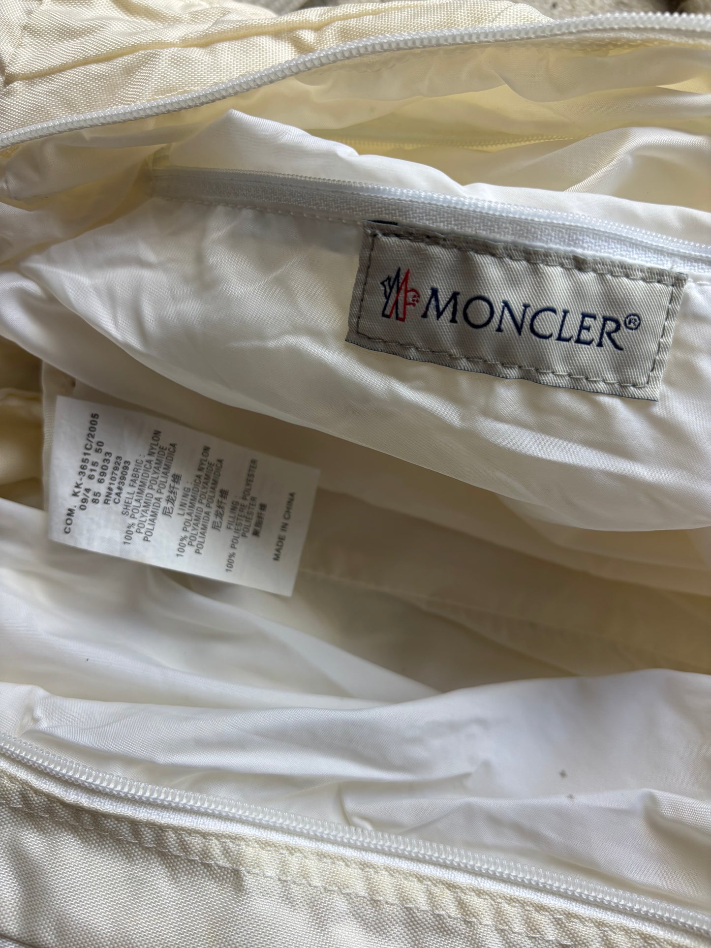MONCLE WHITE BAG