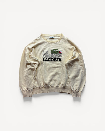 LACOSTE YELLOW SWEATER