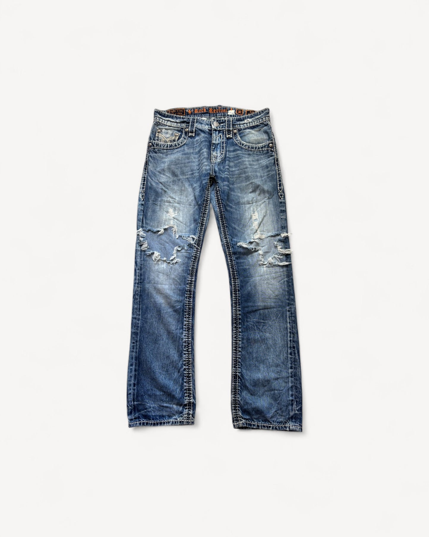 ROCK REVIVAL JEANS W32 L32 #RR9