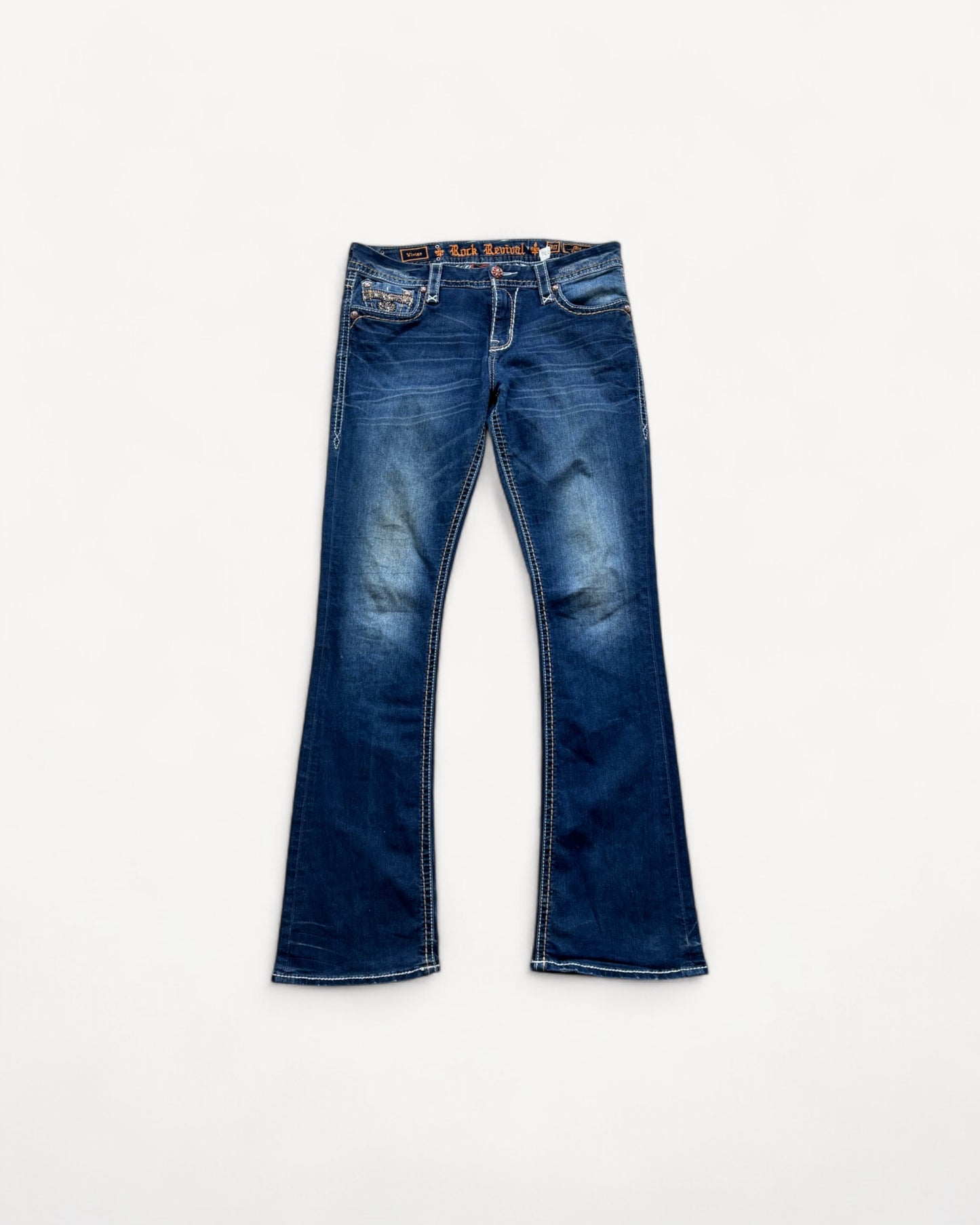 ROCK REVIVAL JEANS W30 L32 #RR6