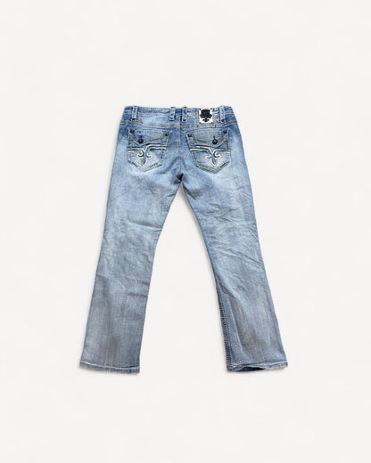 ROCK REVIVAL JEANS W38 L32 #RR7