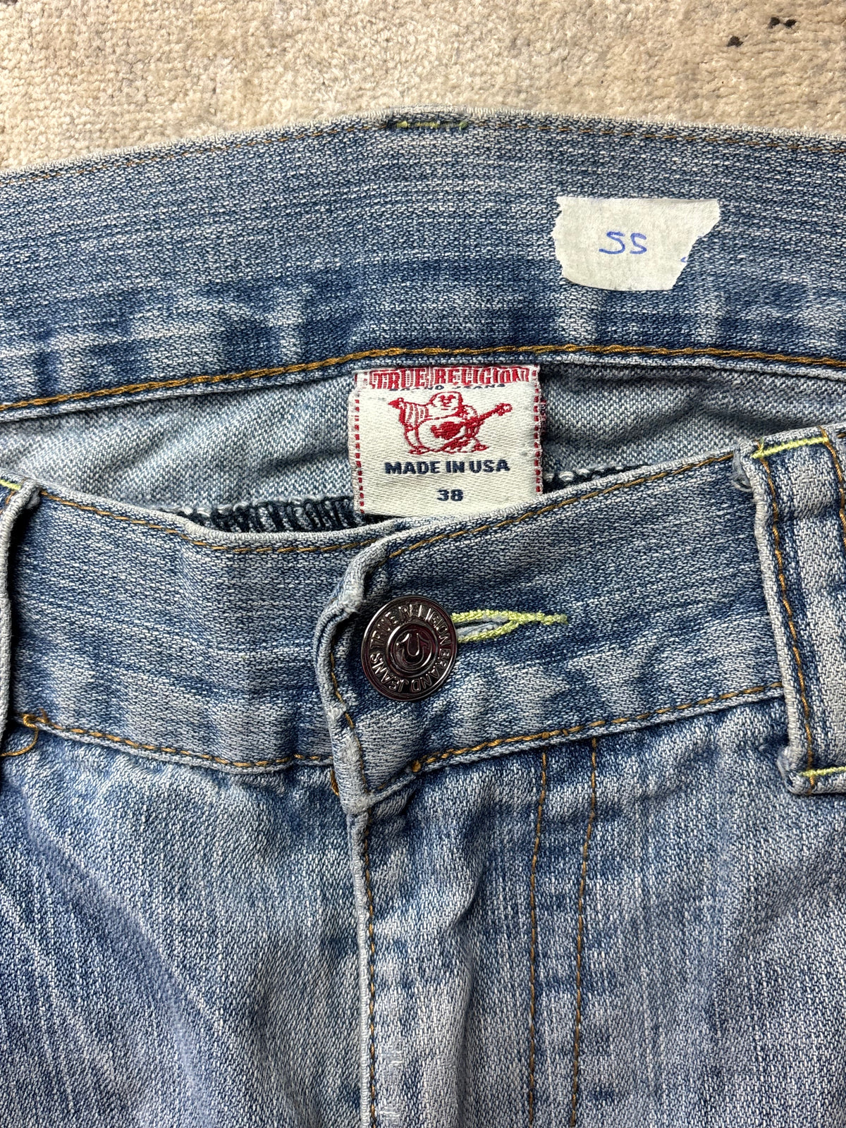 TRUE RELIGION JEANS W38 L32 #TR55