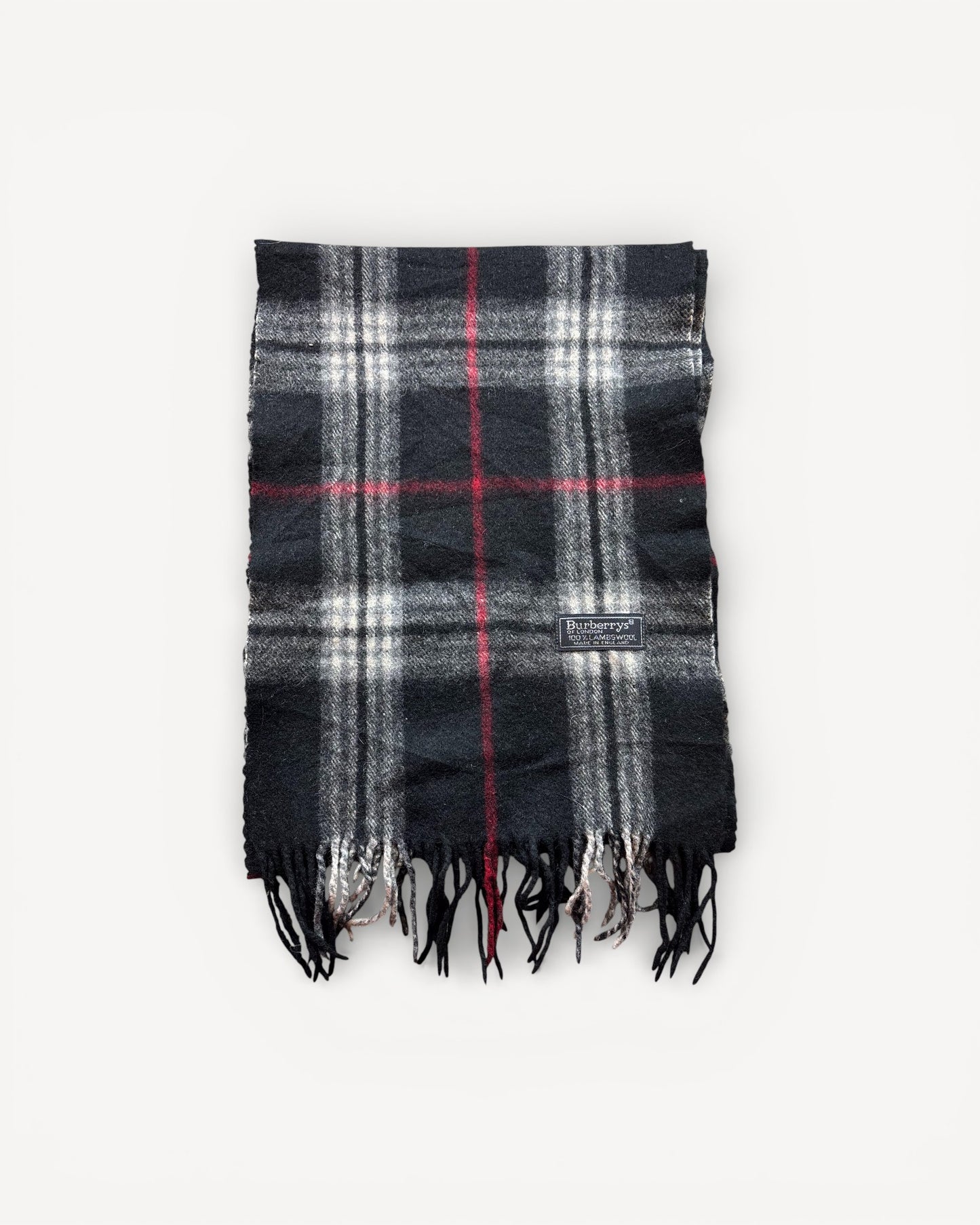 BURBERRY NOVACHECK SCARF BLACK