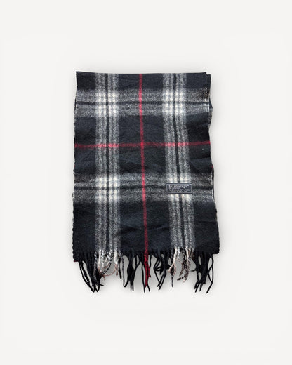 BURBERRY NOVACHECK SCARF BLACK