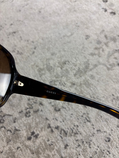 GUCCI BROWN SUNGLASSES