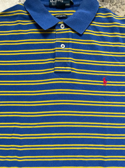 RALPH LAUREN POLO SHIRT STRIPED (M)