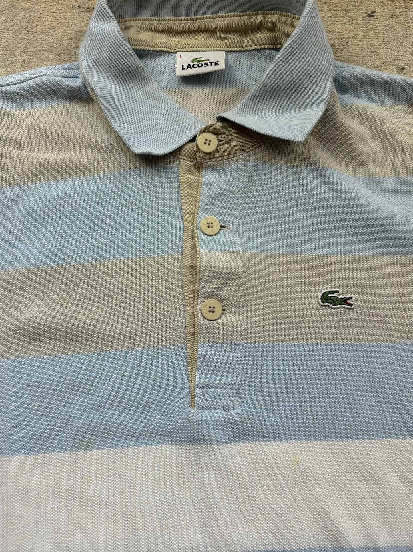 LACOSTE LONGSL. POLO SHIRT BABYBLUE (L)