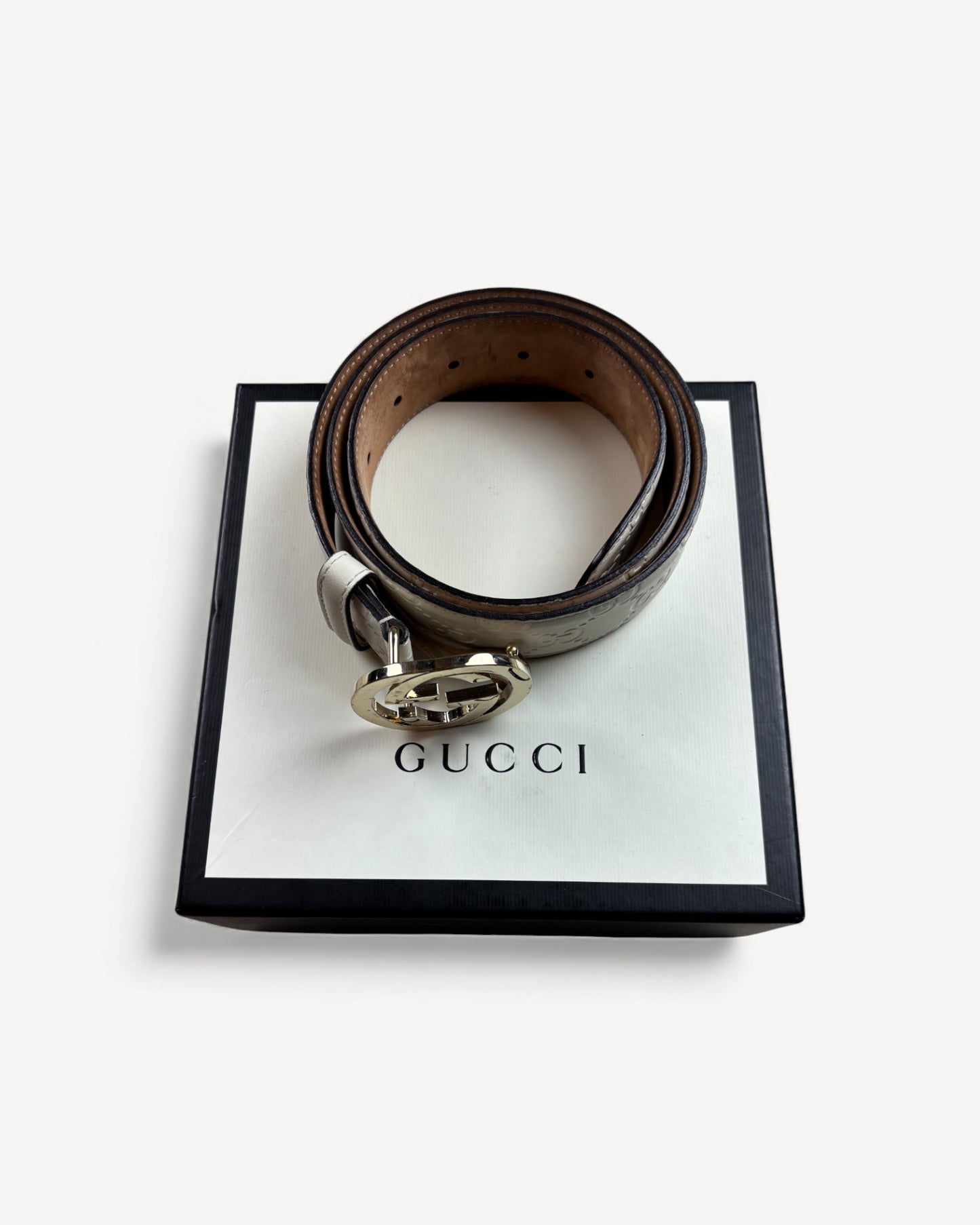 GUCCI MONOGRAM BELT