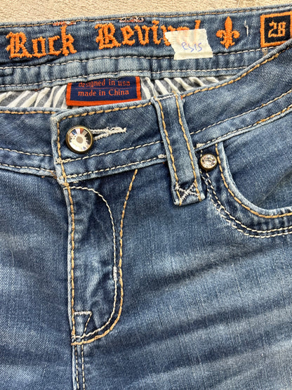 ROCK REVIVAL HOT PANT W28 #RS15