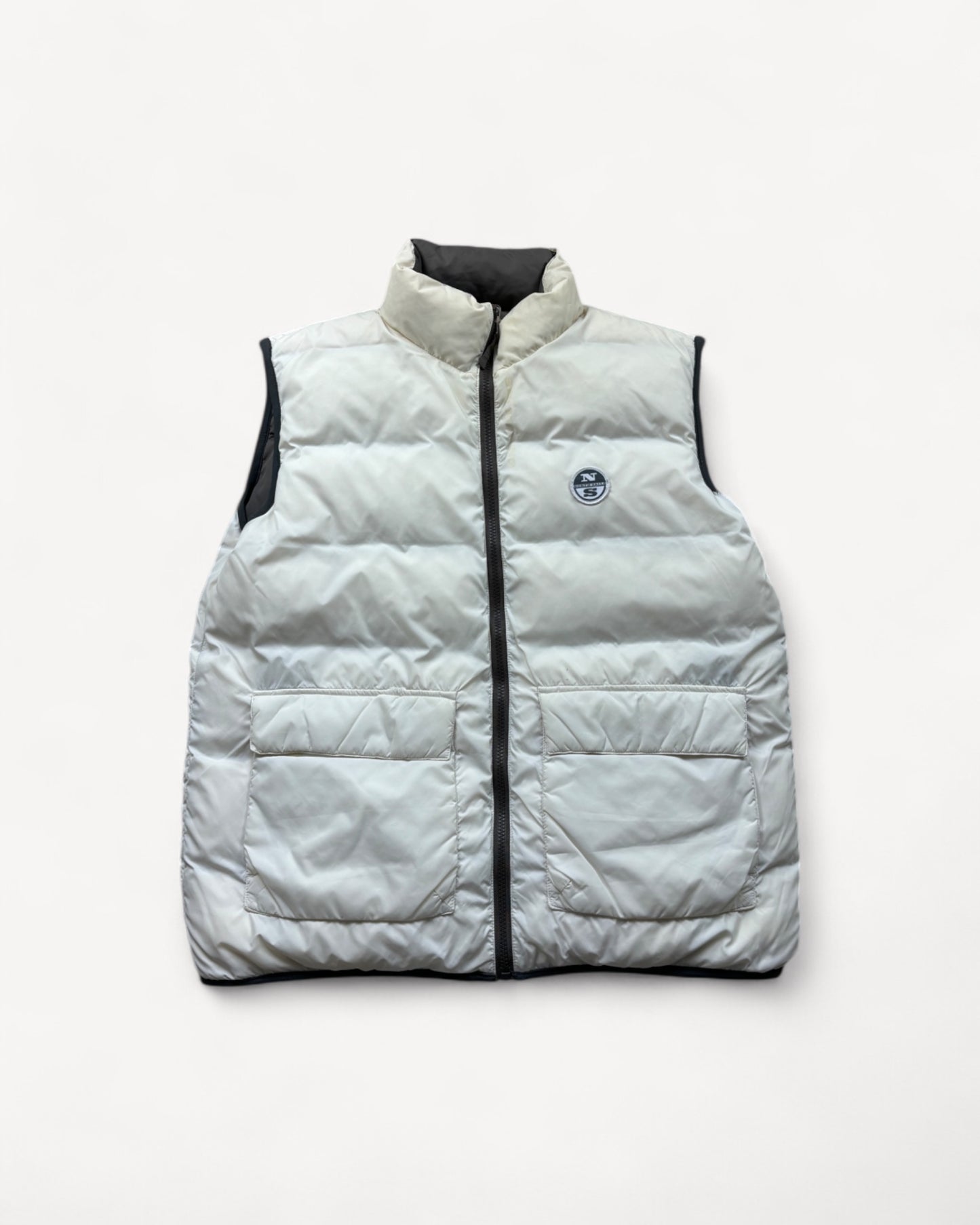 NORTH SAILS REVERSIBLE 2in1 PUFFER VEST (L)