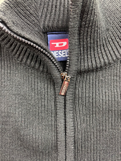DIESEL ZIP UP KNIT (L)