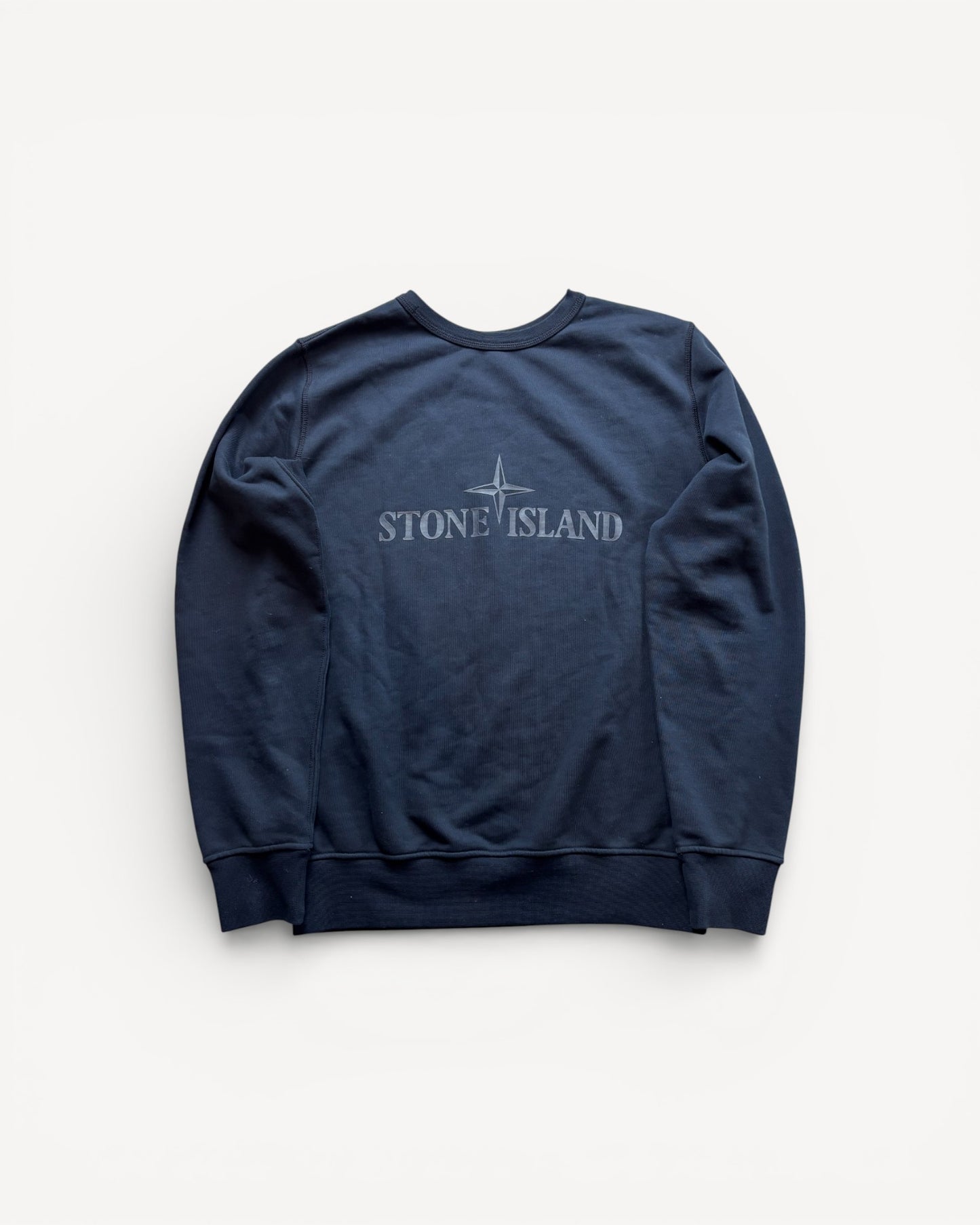 STONE ISLAND NAVY 2in1 SWEATER (M)