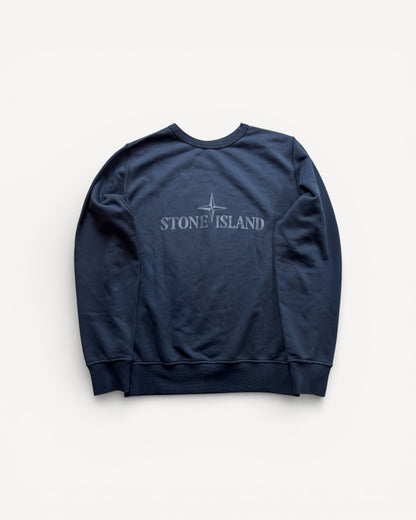 STONE ISLAND NAVY 2in1 SWEATER (M)