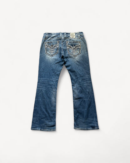 ROCK REVIVAL JEANS W36 L32 #RR14