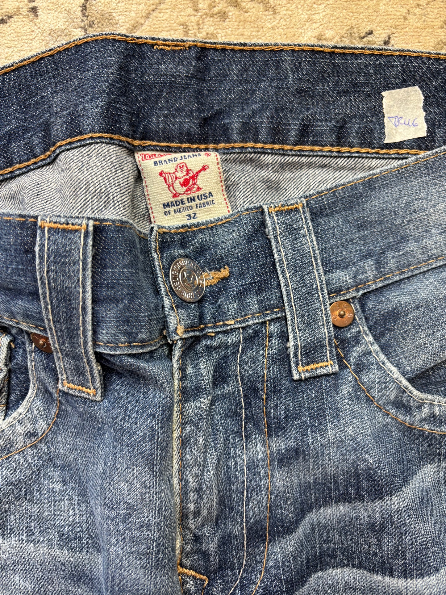TRUE RELIGION JEANS W32 L32 #TR46