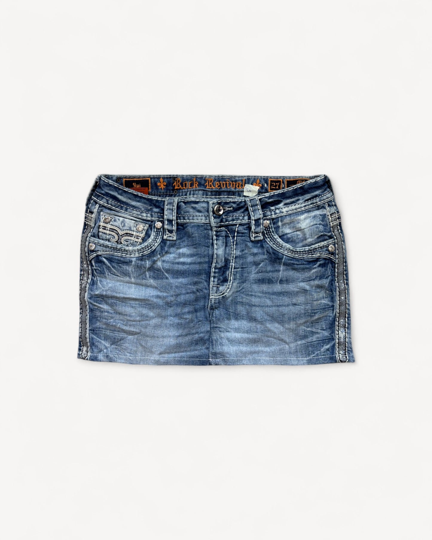 ROCK REVIVAL SKIRT W27 #S26