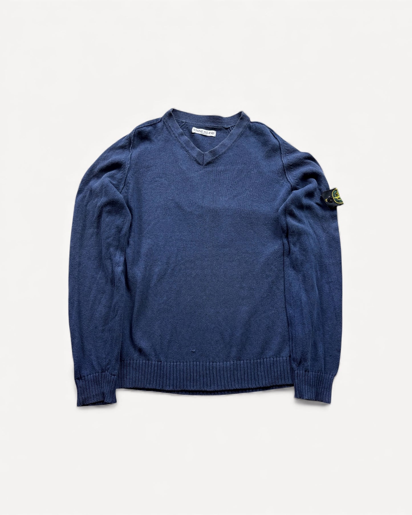 STONE ISLAND NAVY KNIT (L)