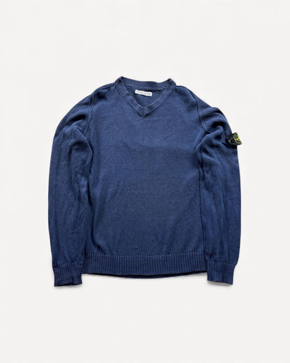 STONE ISLAND NAVY KNIT (L)