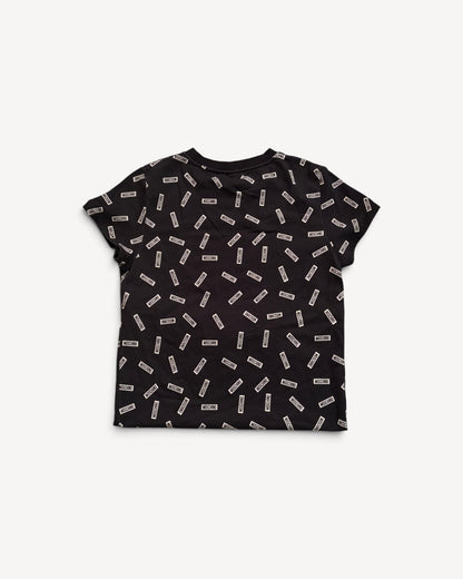 MOSCHINO MONOGRAM T-SHIRT (S)