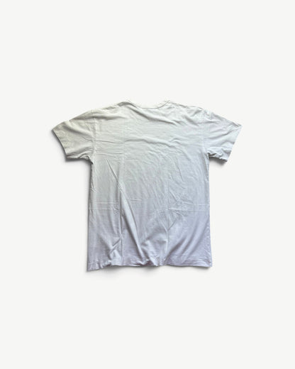 CDG PLAY WHITE T-SHIRT (L/XL)