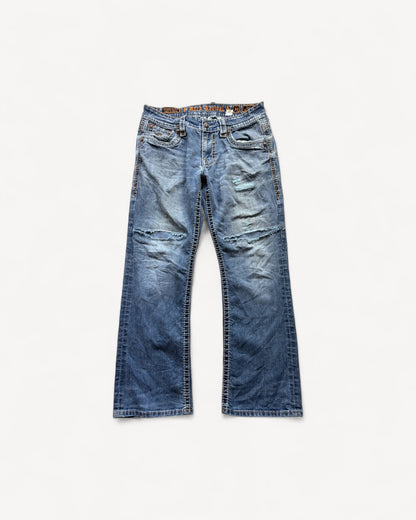 ROCK REVIVAL JEANS W34 L32 #RR21