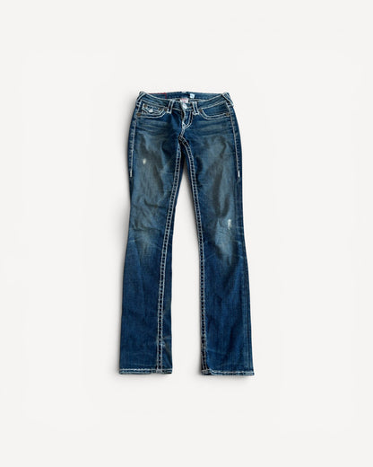 TRUE RELIGION JEANS W24 L32 #TR3