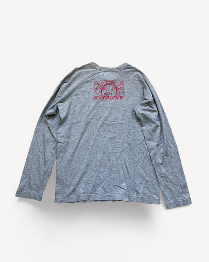 EVISU GREY LONGSLEEVE (M)