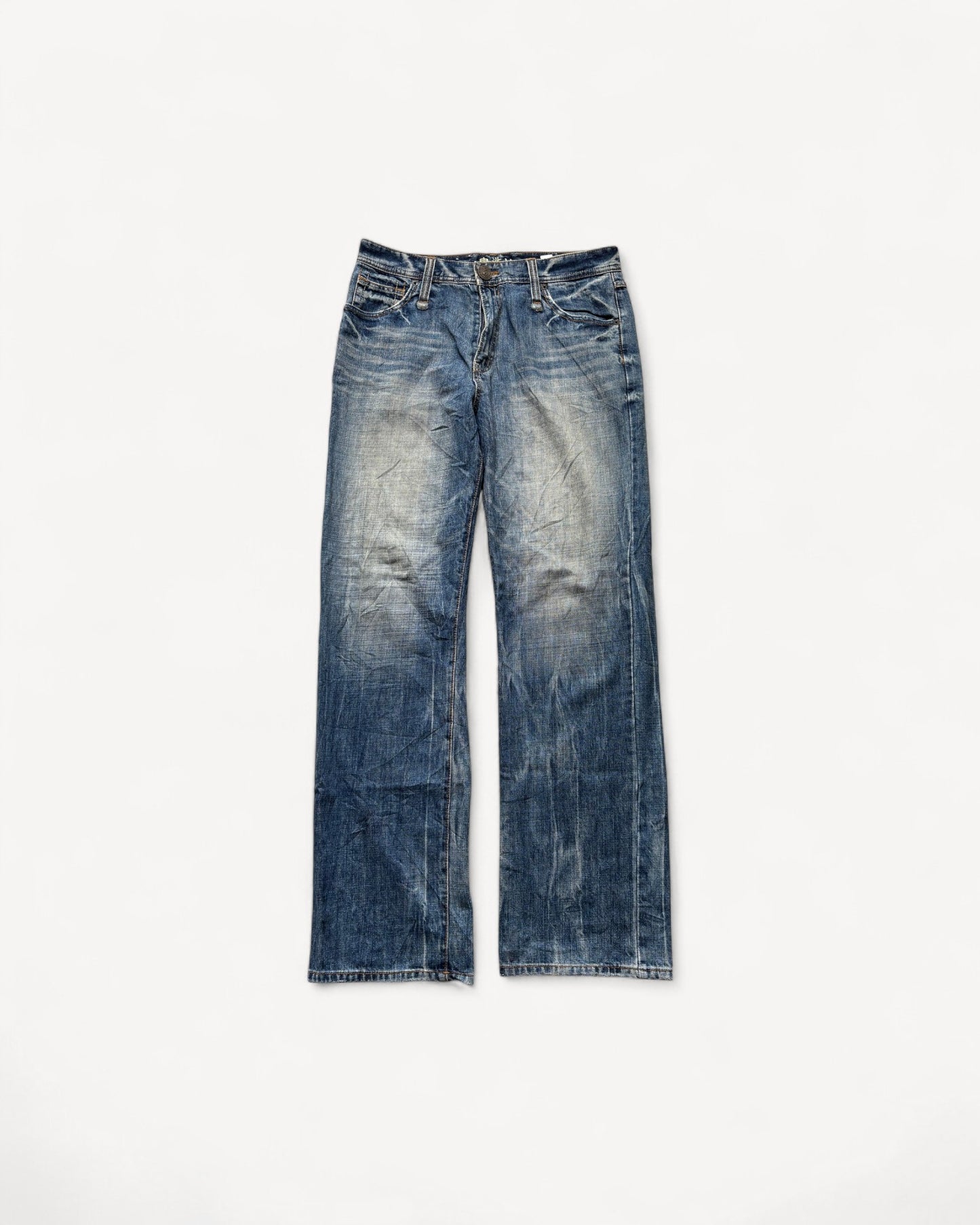JAPANESE EMBROIDERED DENIM W34 L34 #JAP15