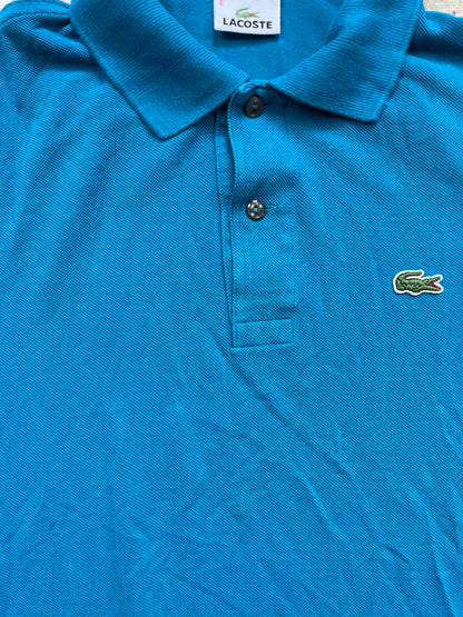 LACOSTE POLO SHIRT BLUE (XL)