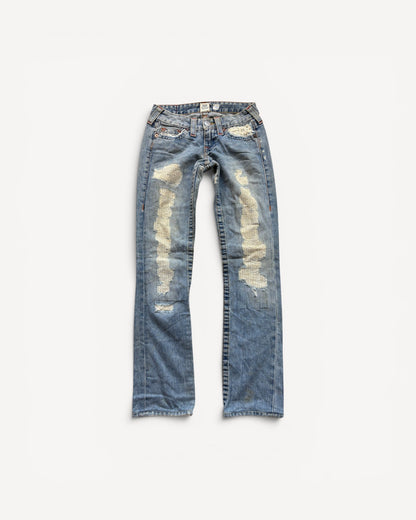 TRUE RELIGION JEANS W24 L30 #TR1