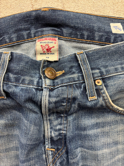 TRUE RELIGION JEANS W33 L34 #TR63
