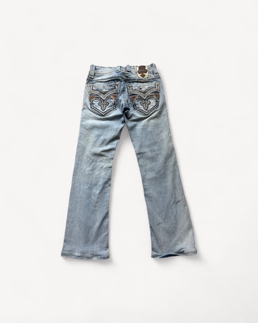 ROCK REVIVAL JEANS W28 L30 #RR1