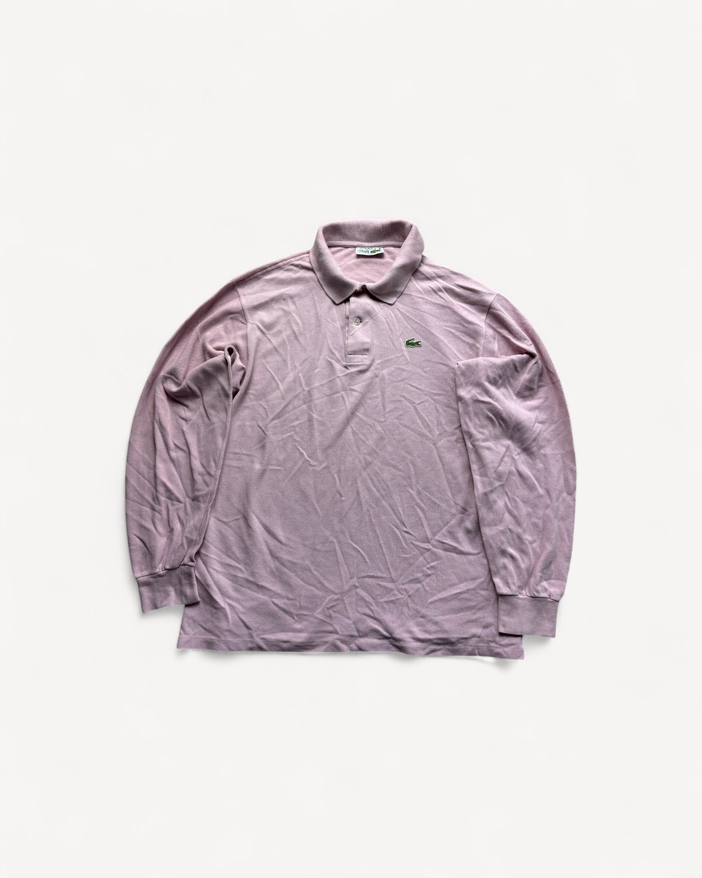 LACOSTE LONGSL. POLO SHIRT PINK (L)
