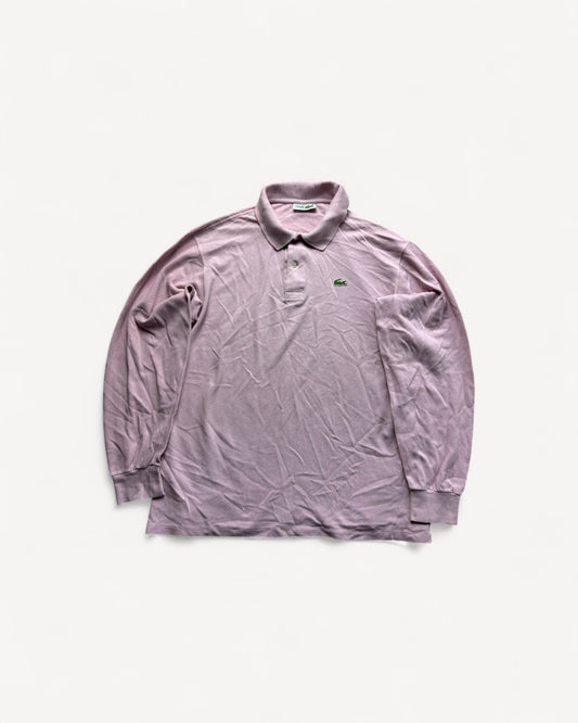LACOSTE LONGSL. POLO SHIRT PINK (L)