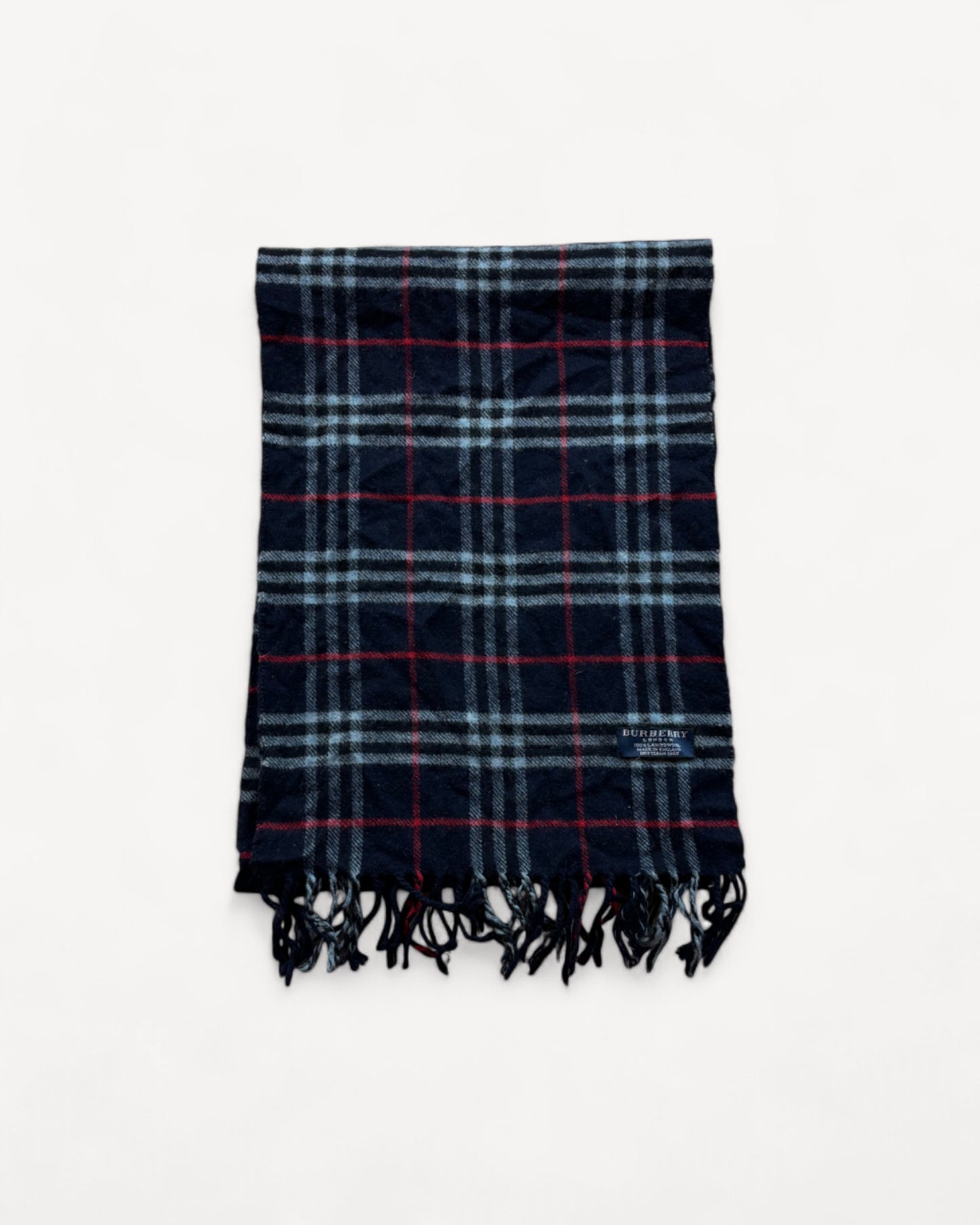 BURBERRY NOVACHECK SCARF BLACK