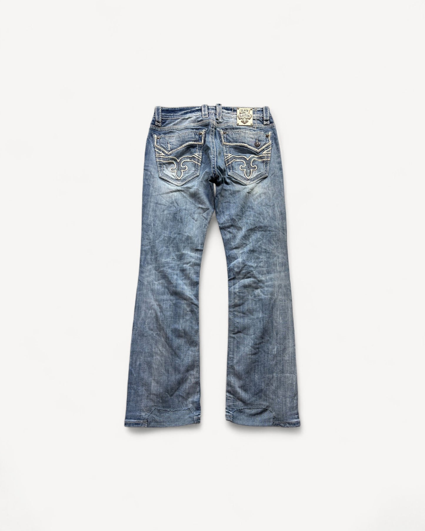 ROCK REVIVAL JEANS W34 L34 #RR19
