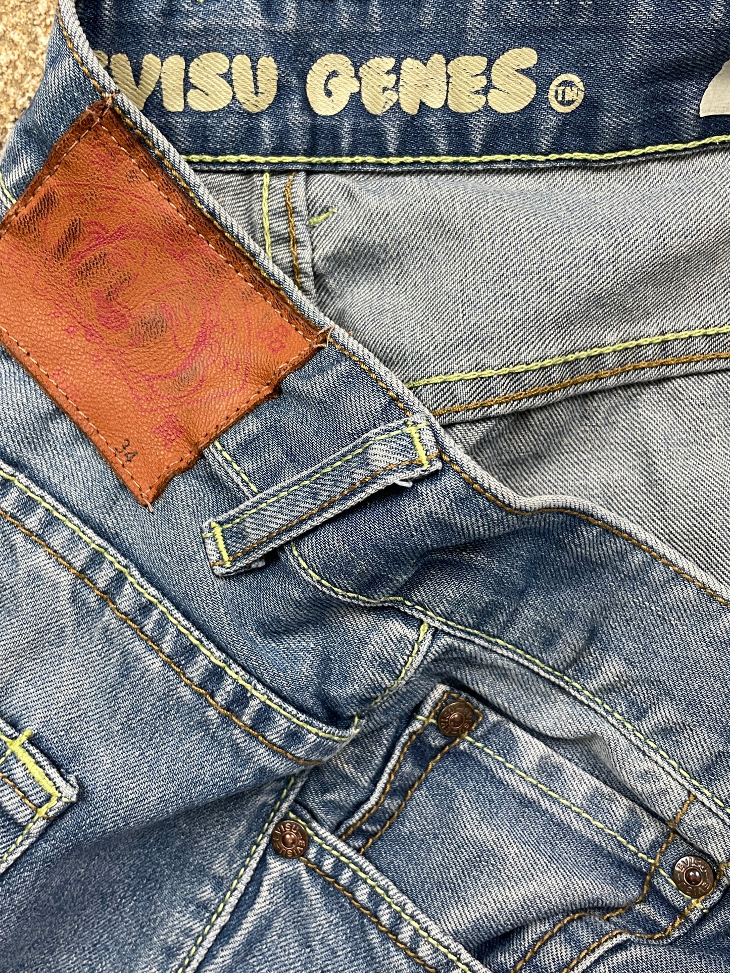 EVISU JEANS W34 L32 #E10