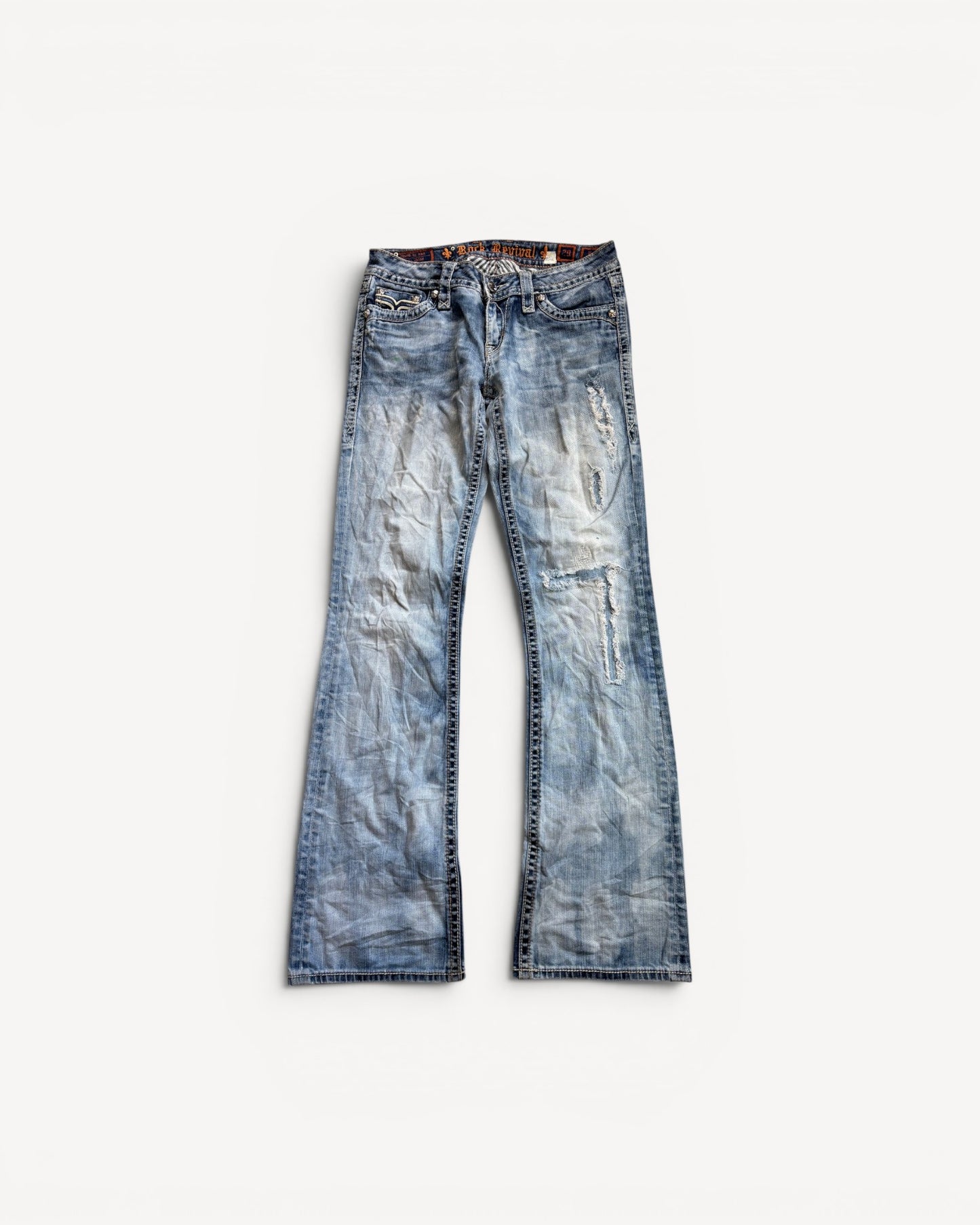 ROCK REVIVAL JEANS W29 L32 #RR19