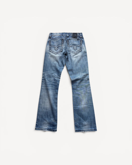 ROCK REVIVAL JEANS W29 L32 #RR2
