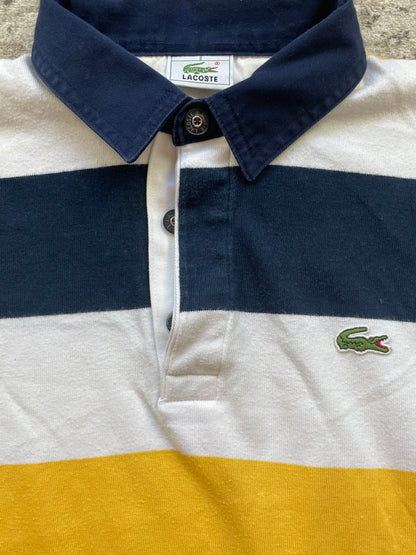 LACOSTE LONGSL. POLO SHIRT STRIPED (S)