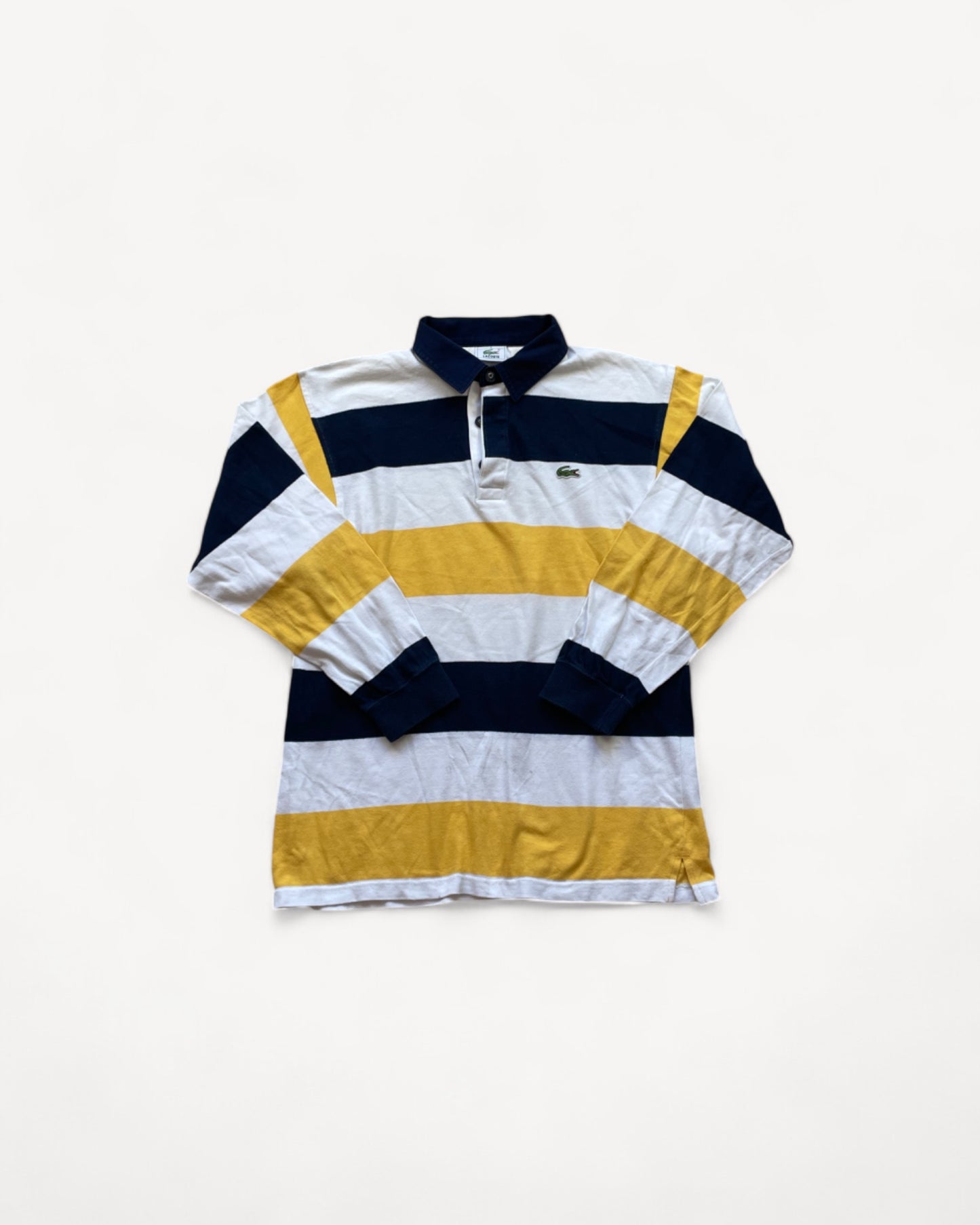 LACOSTE LONGSL. POLO SHIRT STRIPED (S)