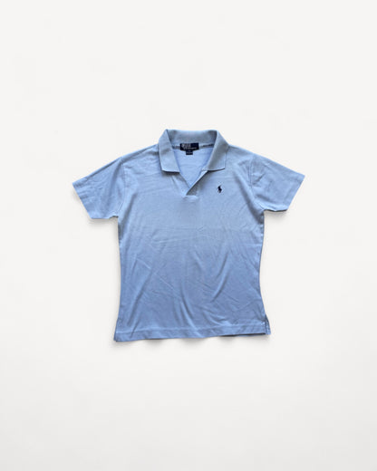 RALPH LAUREN POLO SHIRT BABYBLUE (S)