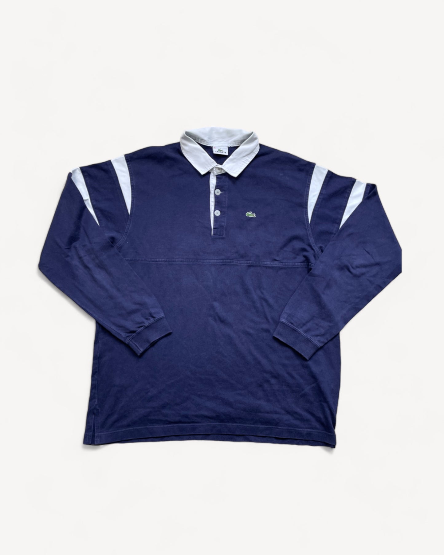 LACOSTE POLO LONGSL. SHIRT NAVY (XL)